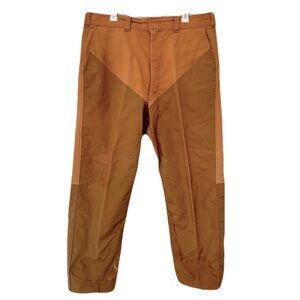 Vintage Ruddy Duck Apparel Tan Upland Field Brush Hunting Pants, Size 38x30